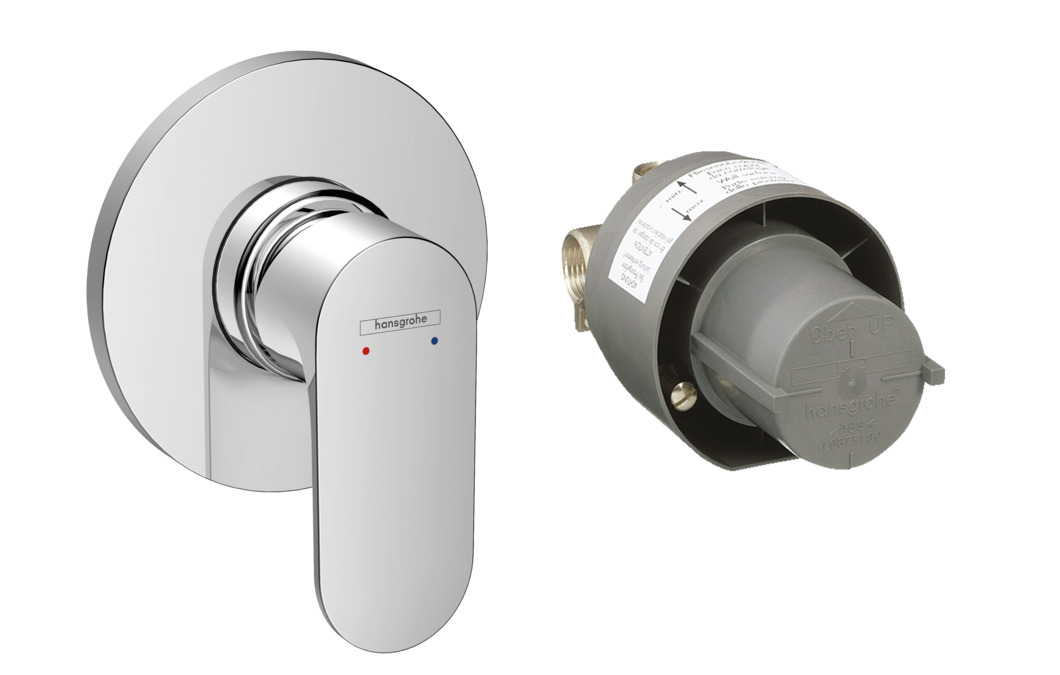 Смеситель для душа HANSGROHE REBRIS S 72648000 с внутренней частью, хром