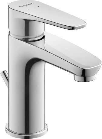 Однорычажный смеситель для раковины Duravit B.1 B11010001010 S 155.5 мм, Хром