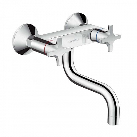 Смеситель для кухни Hansgrohe Logis Classic 71287000 настенный хром