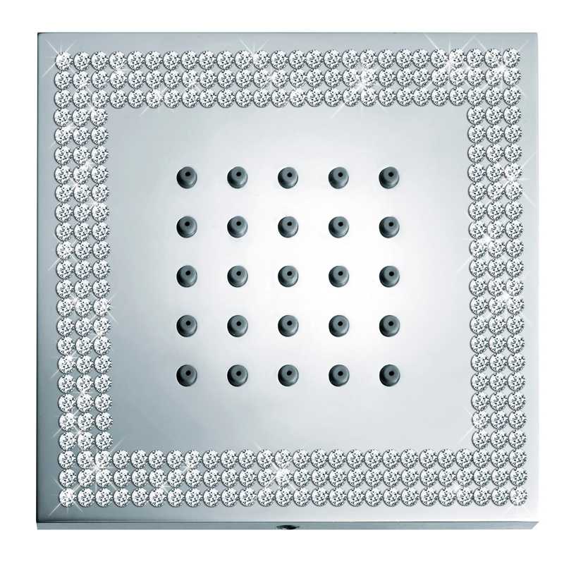 Форсунка боковая для душа Bossini Cubic Flat Wall I00176 Хром