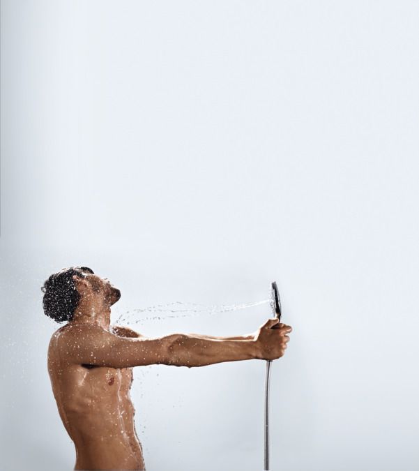 Ручной душ Hansgrohe Raindance Select E 26520340 120 3jet черный хром