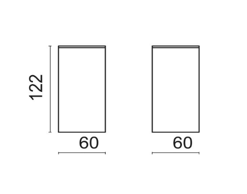 Настольный держатель для стакана из латуни со стаканом из пластика BOSSINI Quadro Line V50212.030 цвет Хром