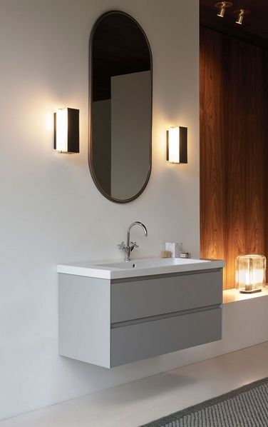 Раковина подвесная/встраиваемая GSI NORM 8626111 1200х500х140мм, с отверстием под смеситель, с переливом, для крепежа FLAVABO, цвет Белый глянцевый