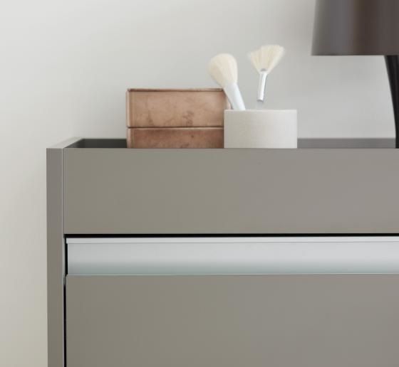 Тумба мобильная Duravit Ketho KT 2530 R 43 правая, с полками, с колёсиками, базальт матовый