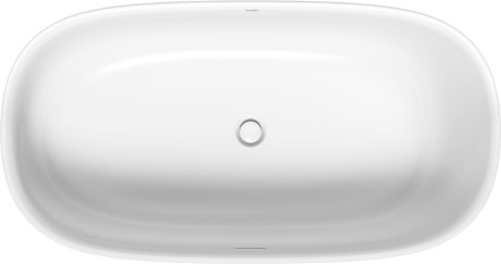 Отдельно стоящая ванна DURAVIT ZENCHA 700462000000000 850 мм х 1600 мм х 600 мм, с бесшовной панелью и рамой, белая
