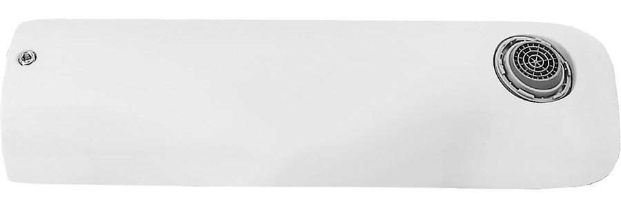 Смеситель для раковины настенный Hansgrohe PuraVida 15084400 белый/хром