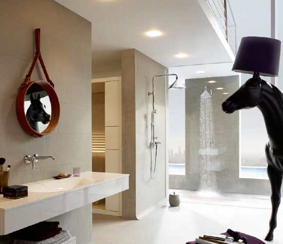 Душевой набор Showerpipe AXOR Front 26020000 Хром