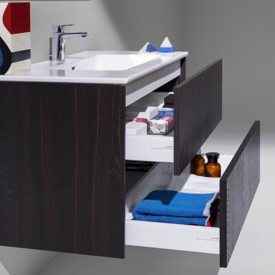 Тумба с раковиной  Laufen   Base for Pro S  8.6496.1.263.104.1   800 см, подвесная, 2 ящика, цвет темный вяз