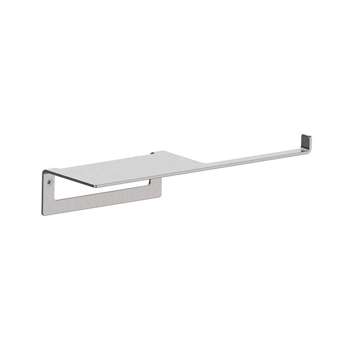 Держатель туалетной бумаги с полочкой ALMAR Showers Accessories E317000.316 цвет Нержавеющая сталь AISI 316