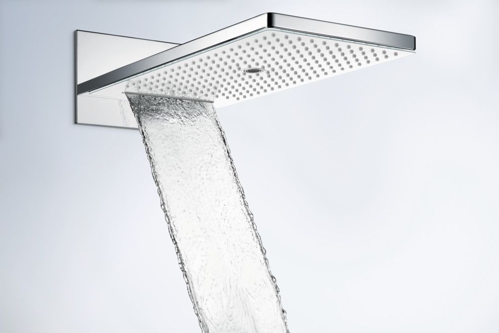 Верхний душ настенный Hansgrohe Rainmaker Select 24001600 Хром/Чёрный