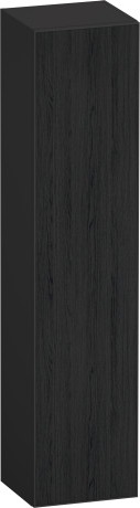 Шкаф-пенал высокий петли справа DURAVIT ZENCHA ZE1352R16800000 360 мм х 400 мм х 1760 мм, чёрный дуб/графит суперматовый