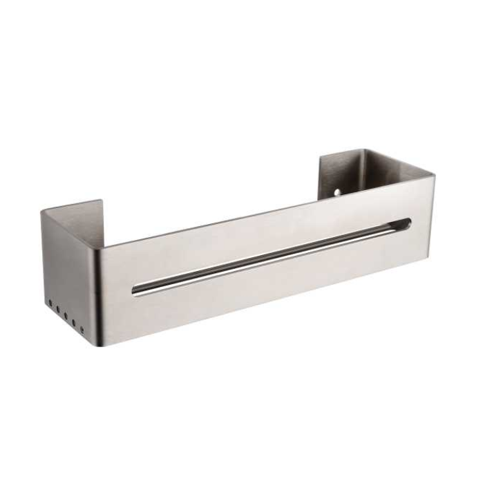 Полочка для душа из стали AISI304 BOSSINI Inox Line V50413.075 300 мм, цвет Матовая нержавеющая сталь