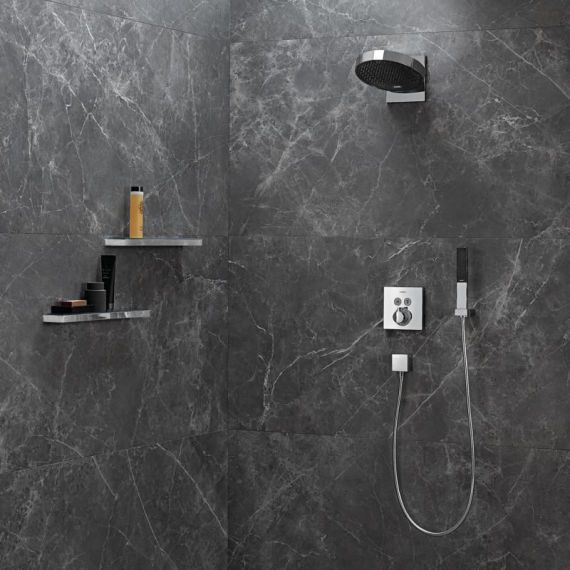 Душевой набор Hansgrohe Rainfinity 26856000 с держателем Porter 100 1jet со шлангом 160 см хром