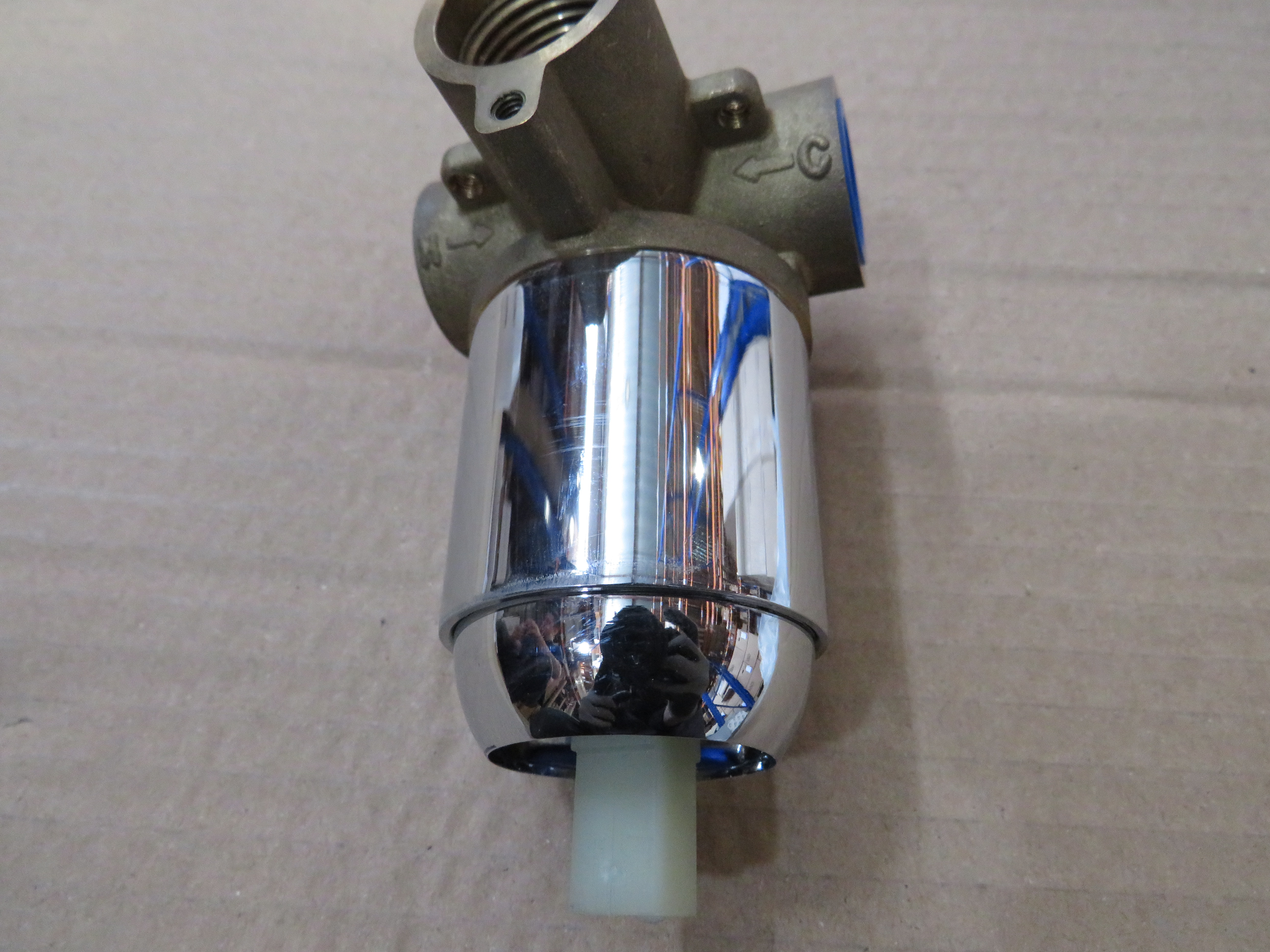 УЦЕНКА. BOSSINI (OKI/TEO)  Комплект Z00008.030+Z00007_УЦ   Наружняя часть механического смесителя + встраиваемая част, хром (030) / Комплект с выставки. Мелкие царапины.