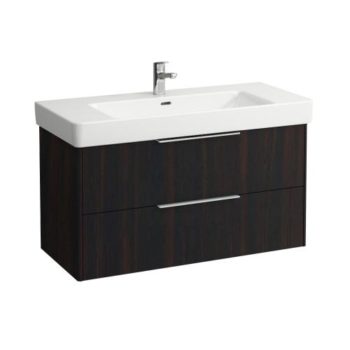Тумба подвесная Laufen  Base for Pro S  4.0245.2.110.263.1   101 см,  под раковину Pro S  8.1396.6, 2 ящика, цвет темный вяз.