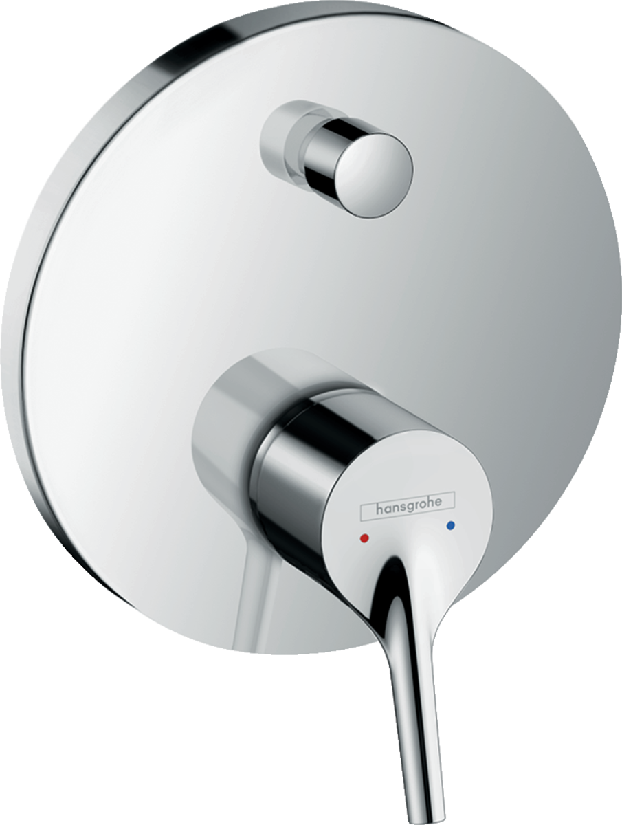 Смеситель для  ванны встраиваемый Hansgrohe Talis S 72405000 с переключателем Хром