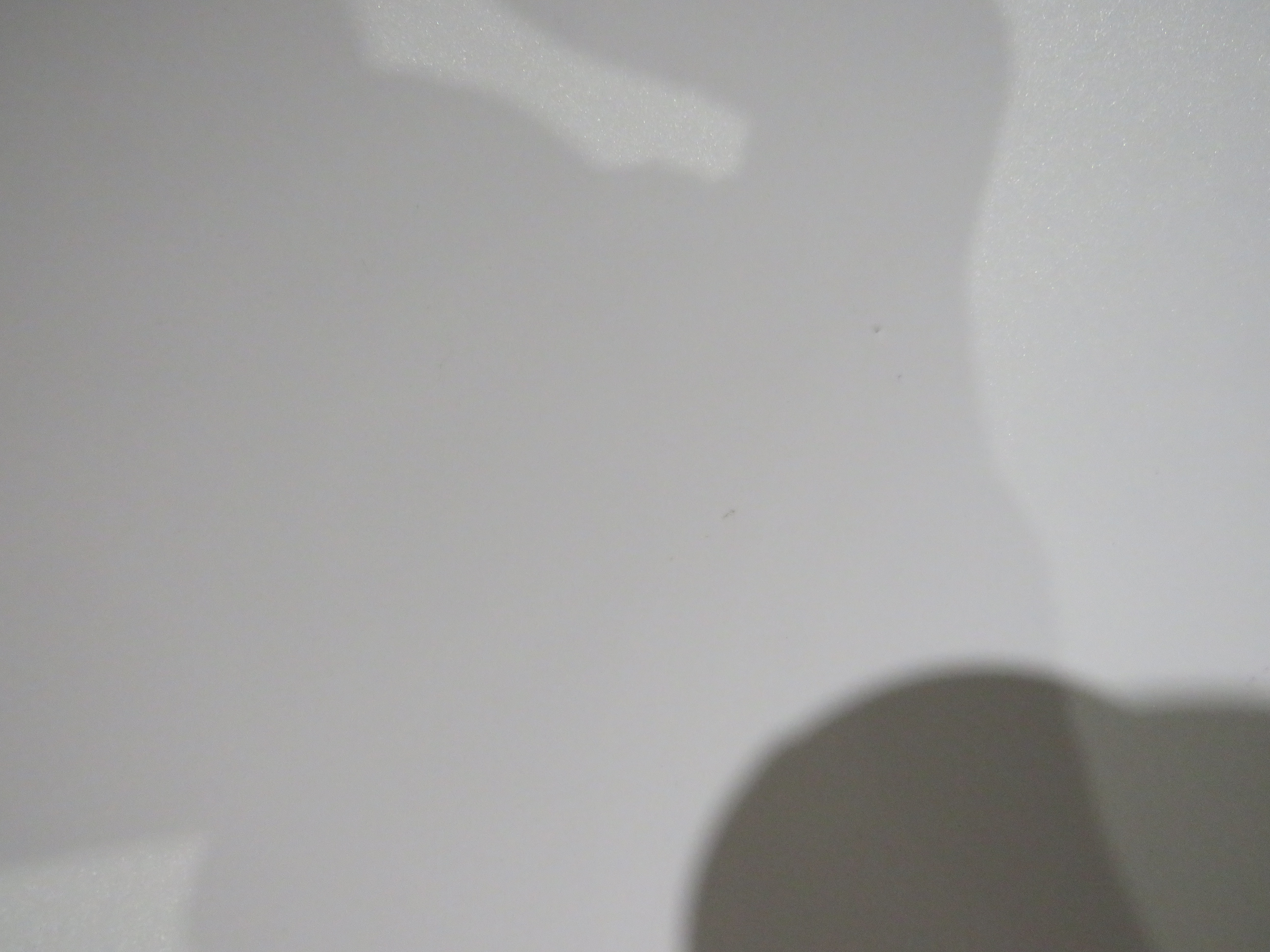 УЦЕНКА. Раковина-чаша накладная GSI PURA   883409_УЦ/2     600 мм х 370 мм, без отверстия под смеситель, без перелива, белый матовый / Дефект: 2 мелких "укола"  в эмали в чаше.