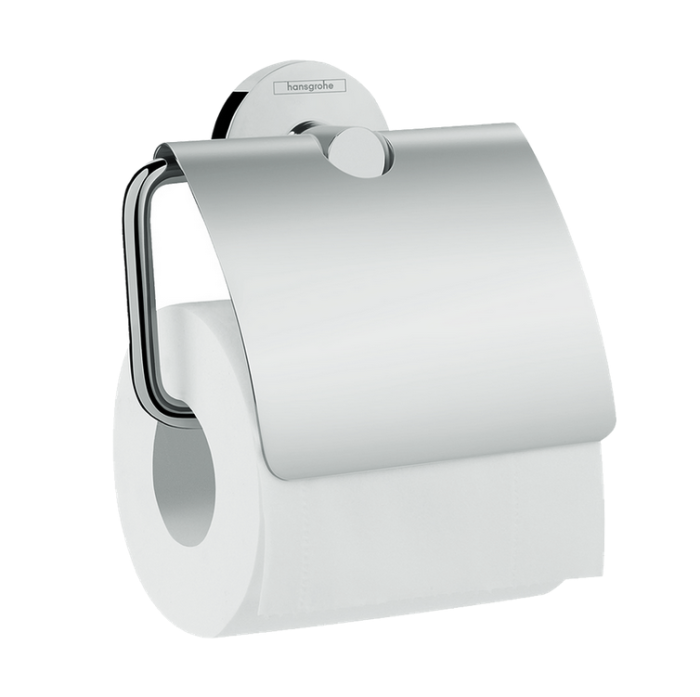 Держатель туалетной бумаги с крышкой HANSGROHE Logis Universal 41723000 цвет Хром