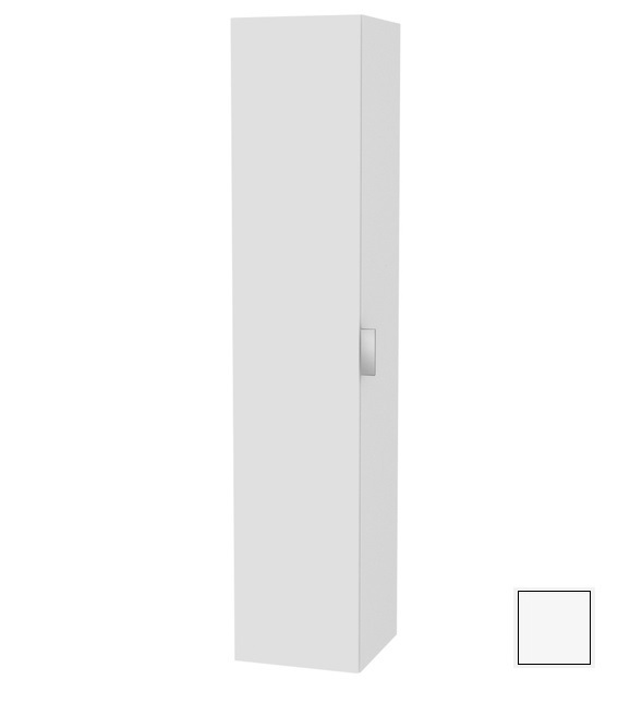 Шкаф - пенал высокий подвесной KEUCO EDITION 11 31330 380001 петли слева, 4 полки, корпус/фасад структурный лак, белый