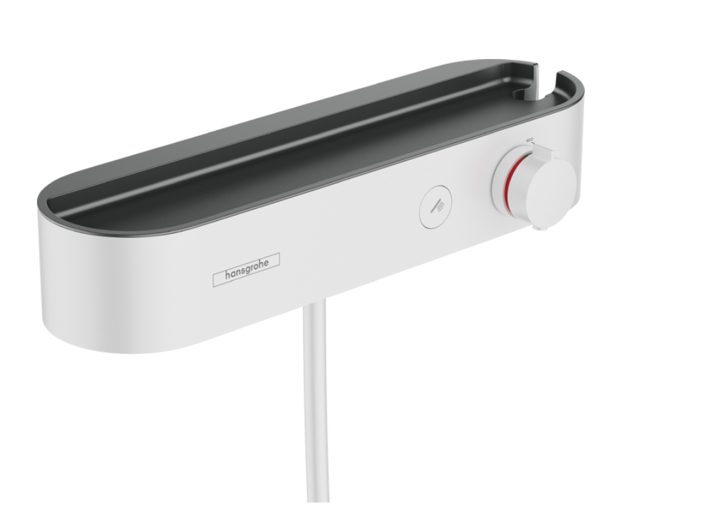 Термостат для душа HANSGROHE ShowerTablet Select 400 24360700 цвет Белый матовый