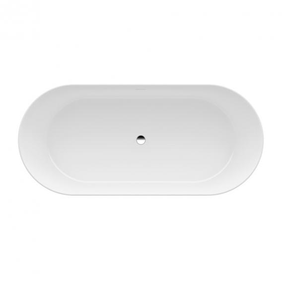 Свободностоящая   ванна  овальная   Laufen  Pro  2.3995.2.000.000.1, 1650х750 мм,   из материала   Marbond, слив  click-clack, белая