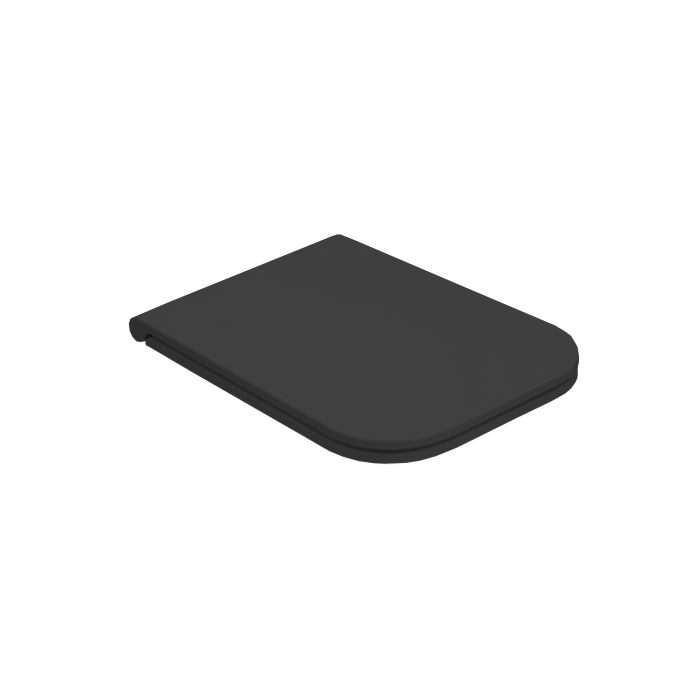 Сиденье для унитаза GLOBO STONE ST022AR 460 мм х 360 мм, съёмное, с Soft-Close, чёрный матовый