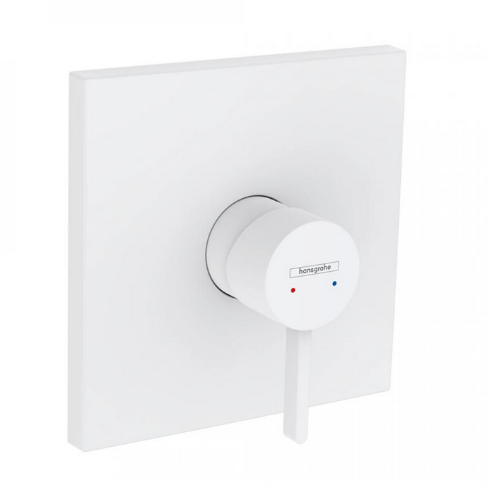 Однорычажный смеситель для душа скрытого монтажа HANSGROHE VERNIS 76615700 цвет Белый матовый