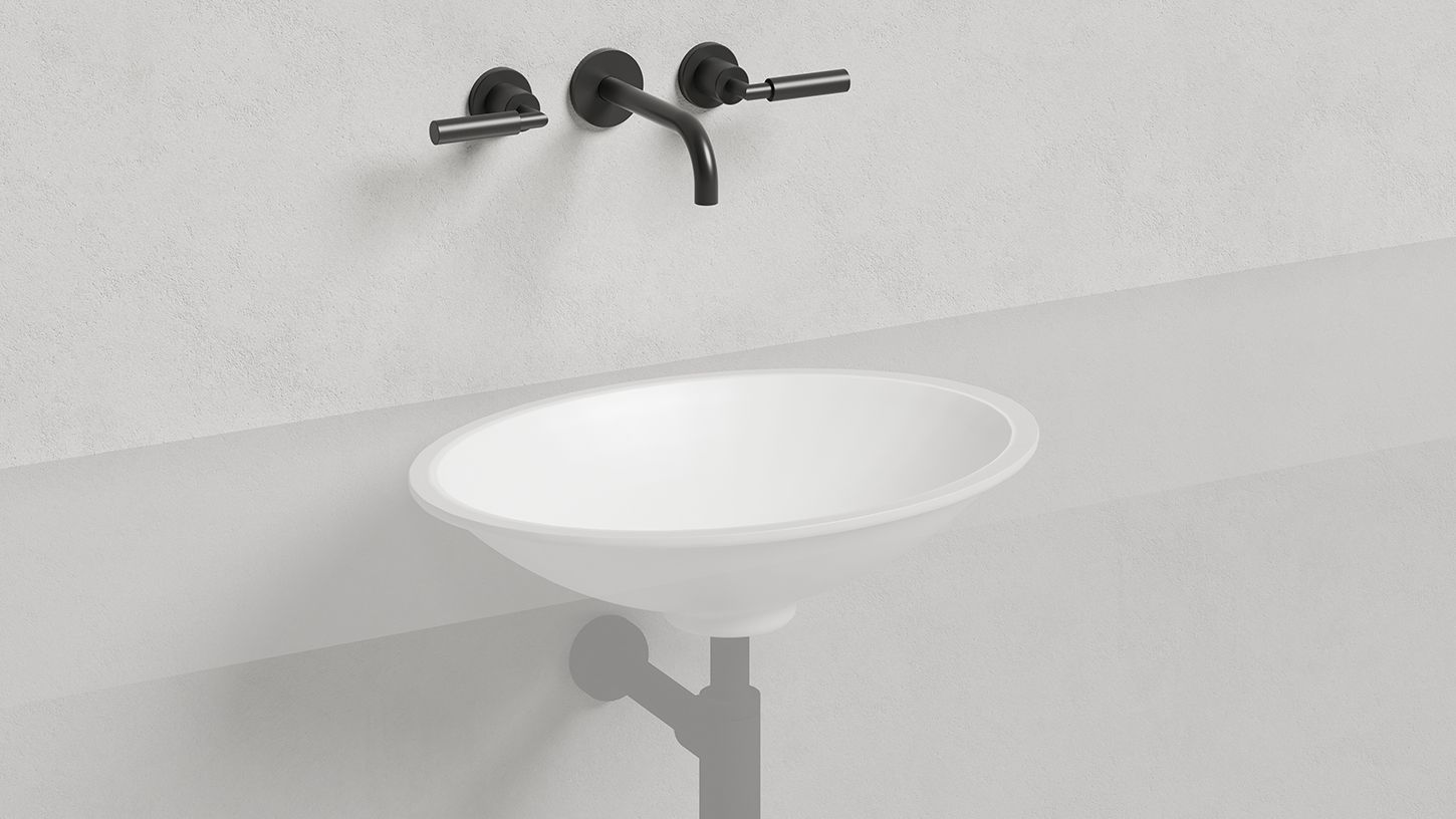 Раковина встраиваемая овальная SALINI MAREA 11 1802211M 550х400х135мм, S-Stone, без донного клапана, цвет Белый матовый