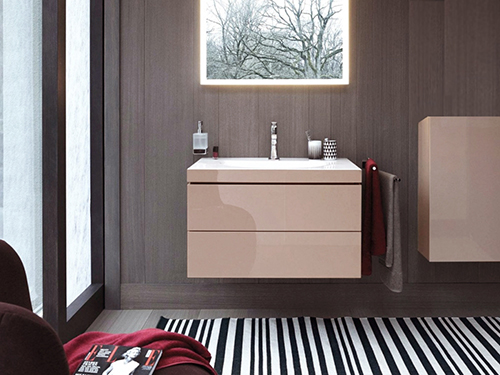 Шкаф подвесной Duravit L-Cube LC1189L8686 капучино