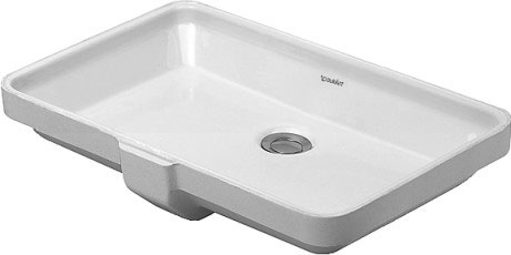Раковина встраиваемая снизу  Duravit 2nd floor 0316530000 55х38 см