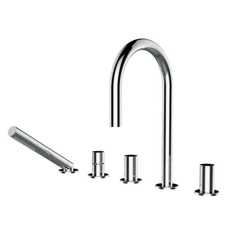Смеситель для ванны Laufen Kartell 3.2233.5.004.282.1 Хром