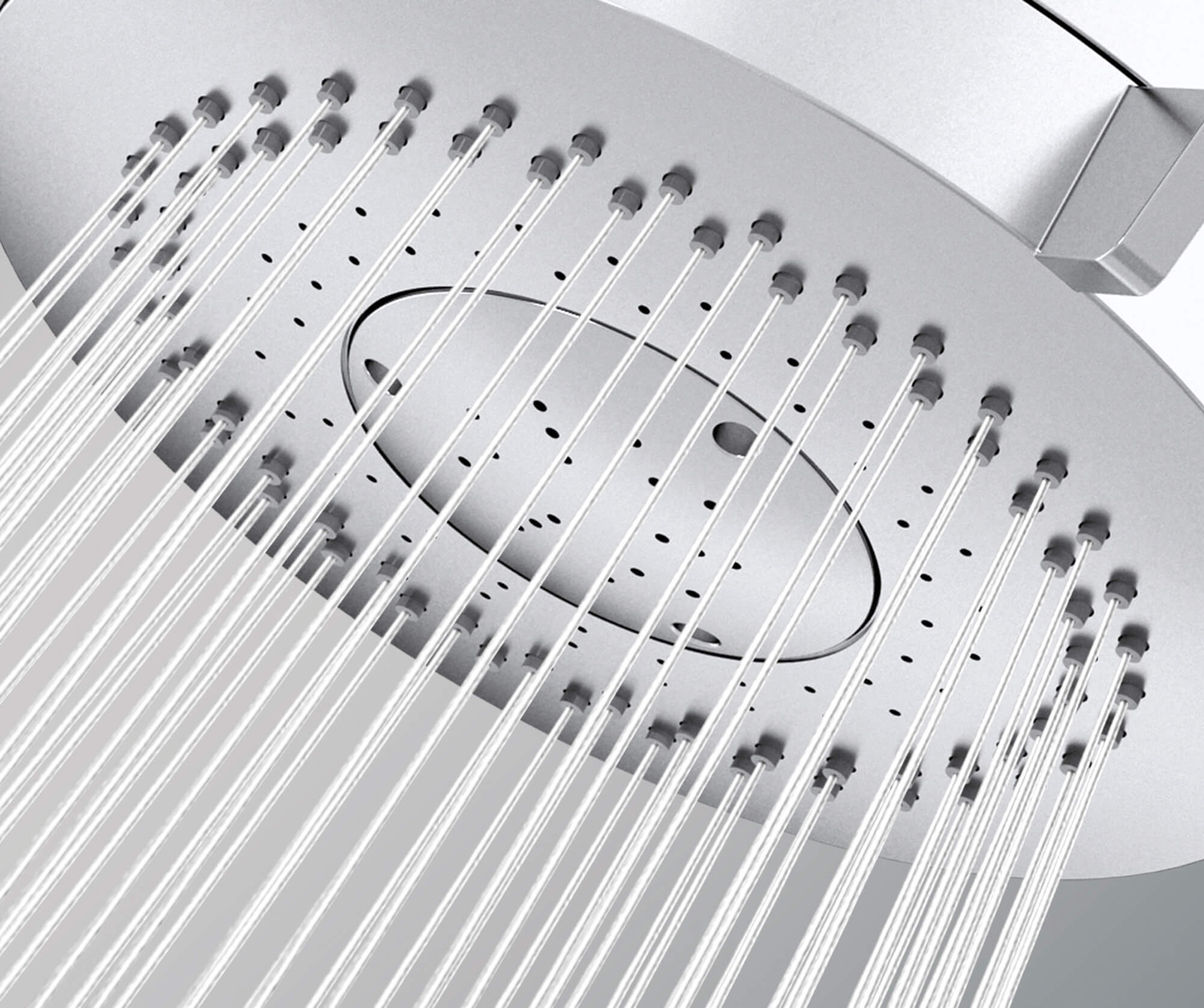 Лейка для душа Bossini Ronda 3 режима B00189 Хром