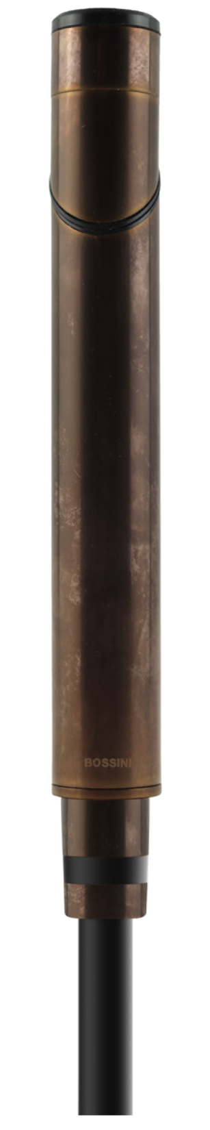 Однофункциональный ручной душ-палочка BOSSINI PLY B00950.664 Ø 30 мм, с поворачивающейся на 360° головкой, цвет Brushed chocolate