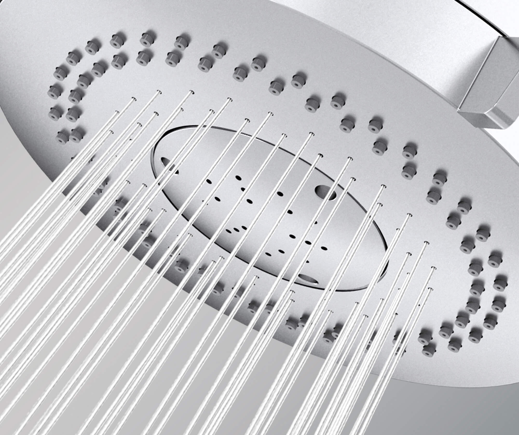 Лейка для душа Bossini Ronda 3 режима B00189 Хром