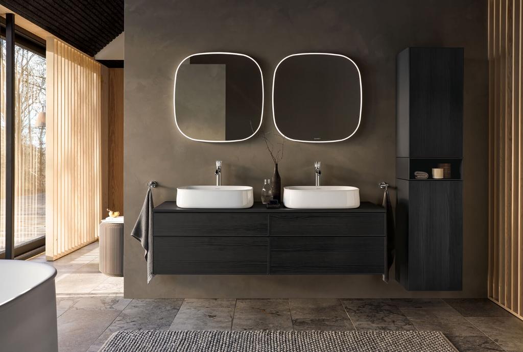 Зеркало с подсветкой DURAVIT ZENCHA ZE7055000000000 500 мм х 500 мм, без подогрева, белое