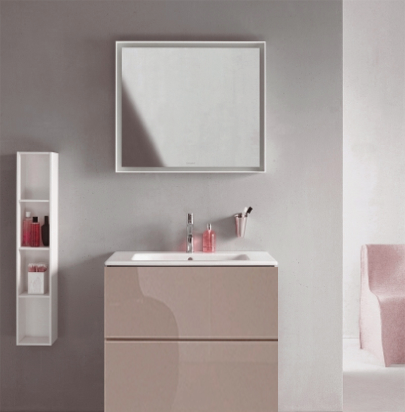 Тумба подвесная под раковину Duravit L-Cube LC624108686 капучино