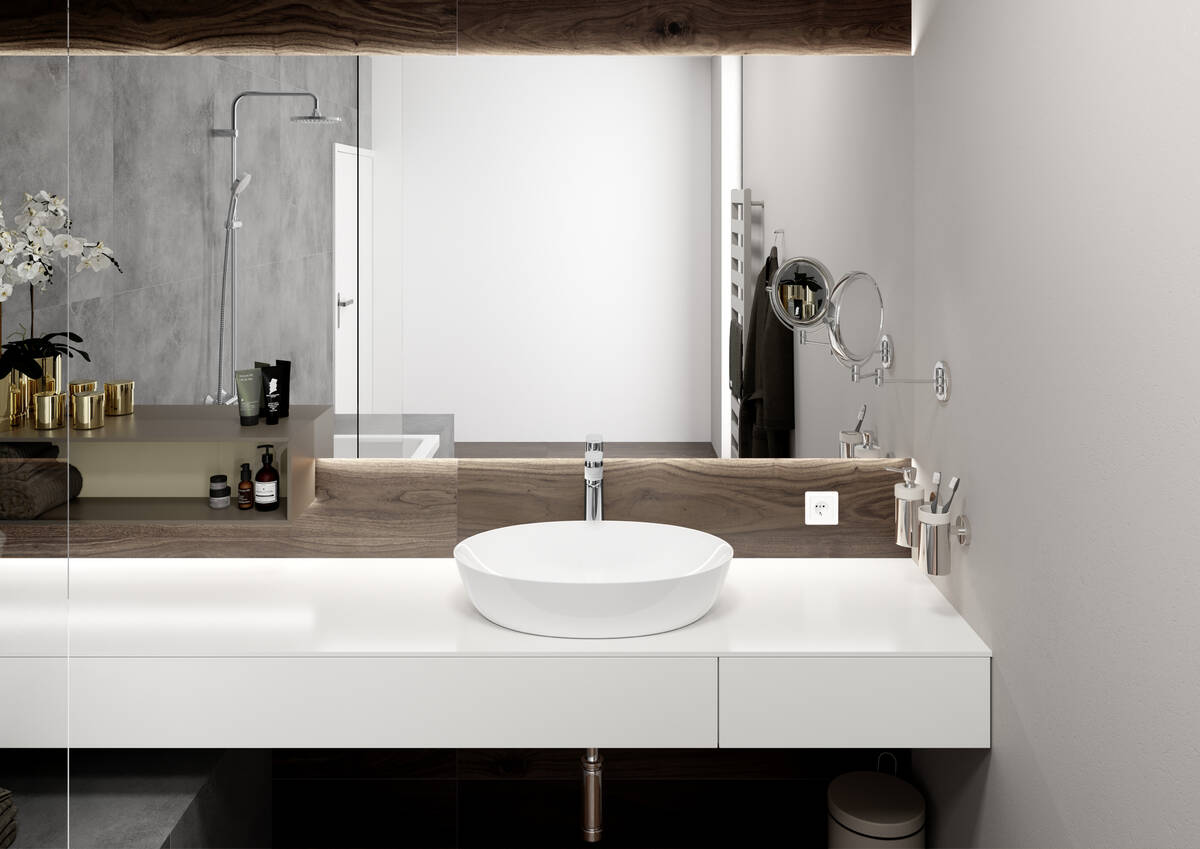 Смеситель для раковины HANSGROHE Vernis Blend 71552670 190 мм, со сливным гарнитуром, матовый чёрный