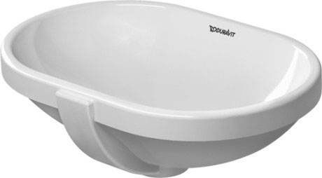 Раковина встраиваемая снизу  Duravit Foster 0336430000 46х31 см (изделие снято с производства)