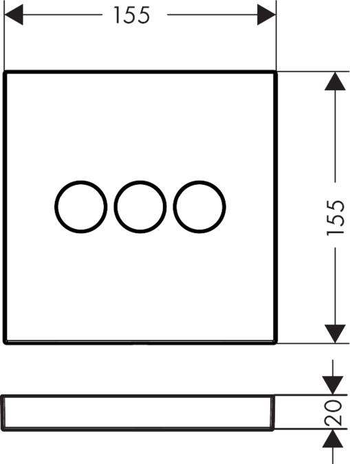 Смеситель для душа Hansgrohe Shower Select 15764000 хром