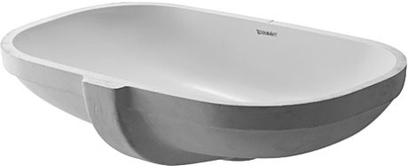 Раковина встраиваемая снизу Duravit D-Code 0338490000 495 x 290 мм