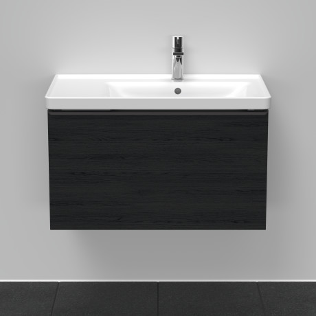 Раковина встраиваемая ассиметричная Duravit D-Neo 2370800000 800 мм х 480 мм, с переливом, с отверстием под смеситель, белая