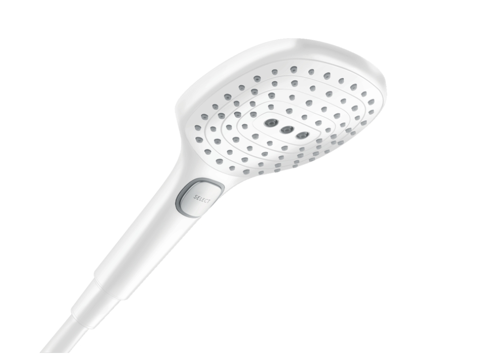 Ручной душ HANSGROHE Raindance Select E 26520700 120 3jet цвет Белый матовый