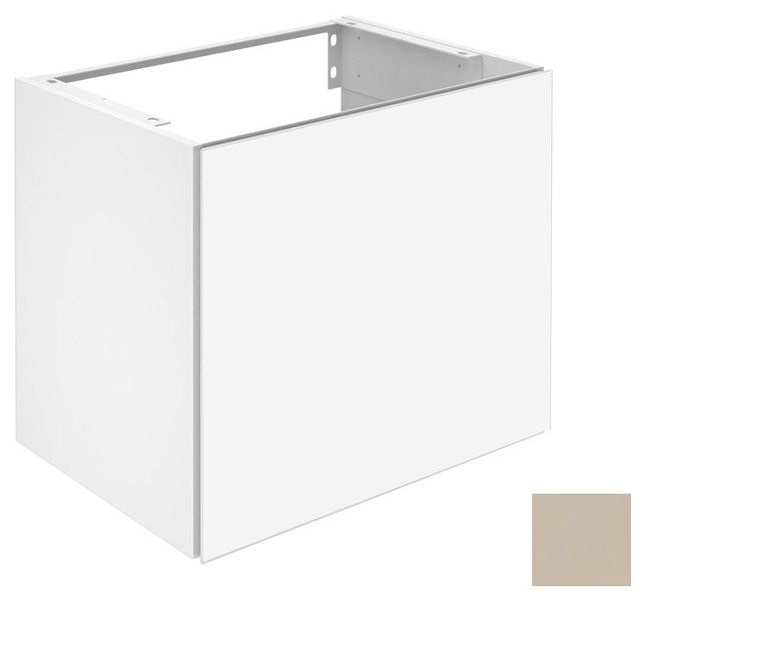 Тумба под умывальник Keuco Plan 32952 180000 корпус ламинированный матовый кашемир, фасад стекло кашемир глянцевый