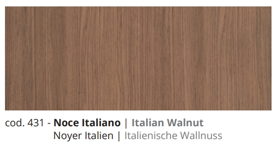 Средний шкаф для ванной комнаты BMT IKON 970 501 DMB 01   350х1090х172 мм, 431 цвет Italian Walnut