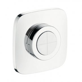 Запорный вентиль Hansgrohe PuraVda iControl 15776400 наружная часть белый/хром (изделие снято с производства)