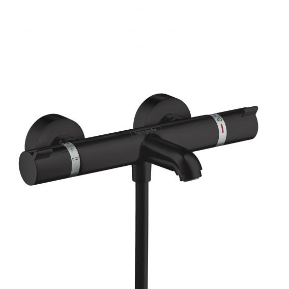 Термостат для ванны HANSGROHE Ecostat Comfort 13114670 на 2 потребителя, Чёрный матовый