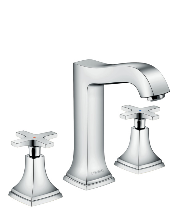 Смеситель для раковины с донным клапаном Hansgrohe Metropol Classic 31307000 Хром