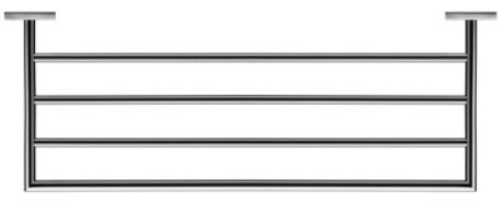 Полка для полотенец Duravit Karree 0099621000 хром