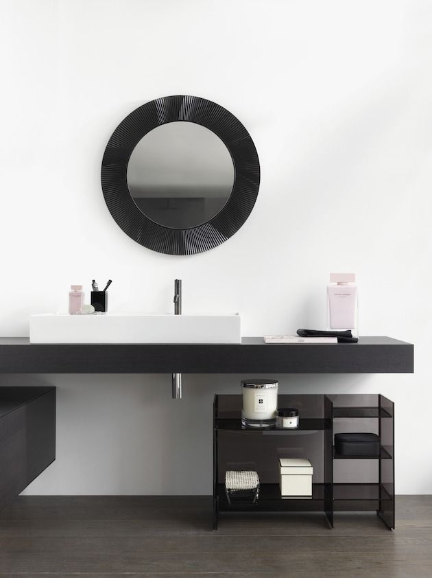 Стакан для зубных щеток Kartell by Laufen   3.8233.0.091.000.1   пластик, цвет плотный черный 
