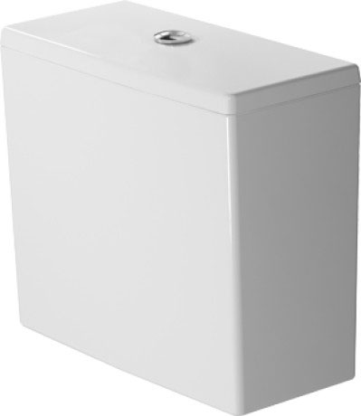Бачок для унитаза Duravit ME by Starck 0938100085 подвод воды снизу слева, с покрытием WonderGliss, белый